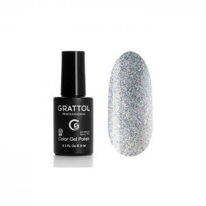 Grattol Color Gel Polish OS pal SILVER